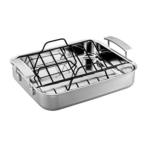 Demeyere Stainless Steel Roasting Pan with Rack