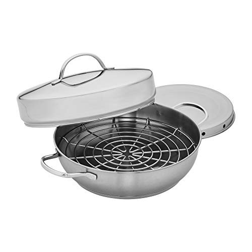 Demeyere Resto 12.5" Stainless Steel Stovetop Smoker